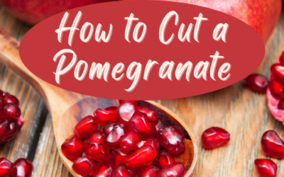 How To Cut A Pomegranate